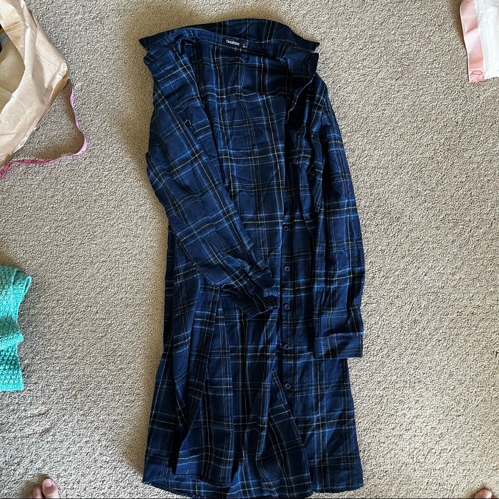Long flannel